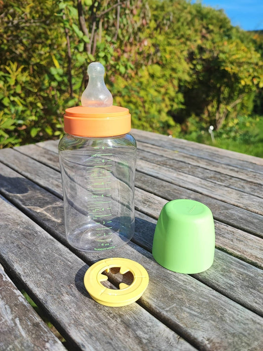 TUPPERWARE C63 TUPPERCARE BABYFLÄSCHCHEN BABY-TRINKFLASCHE 240 ML
