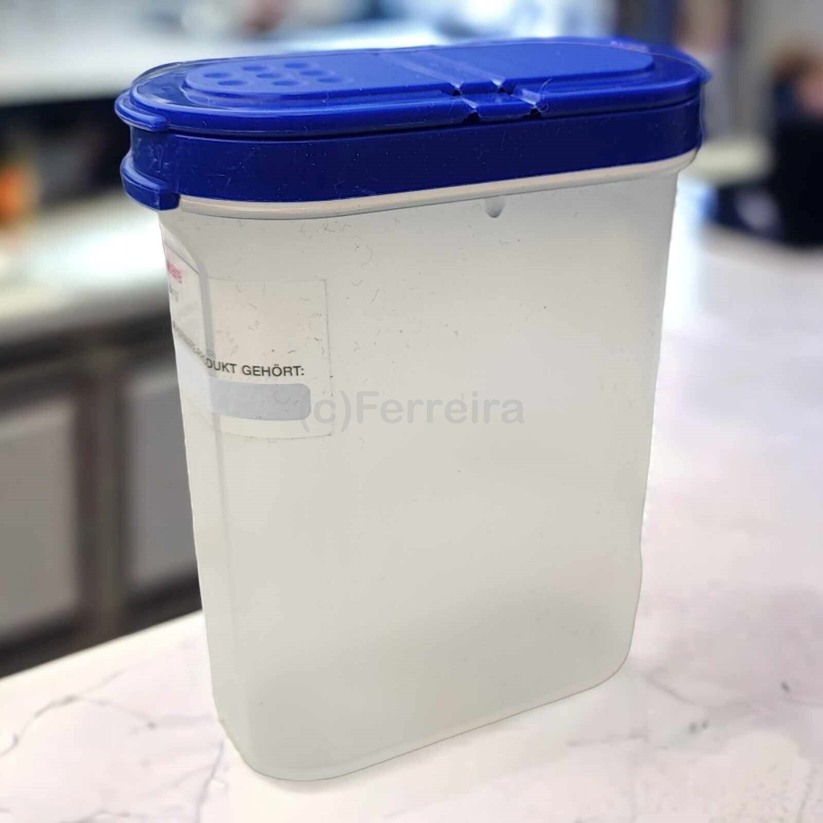 TUPPERWARE A91 GEWÜRZ-RIESE 270 ML GEWÜRZ-STREUER BLAU