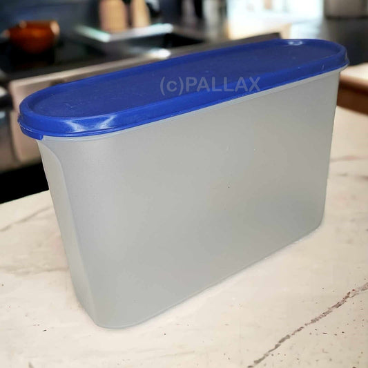 TUPPERWARE A97 SUPER-EIDGENOSSE 2,9 L BLAU OHNE SCHÜTTKLAPPE VORRATSDOSE