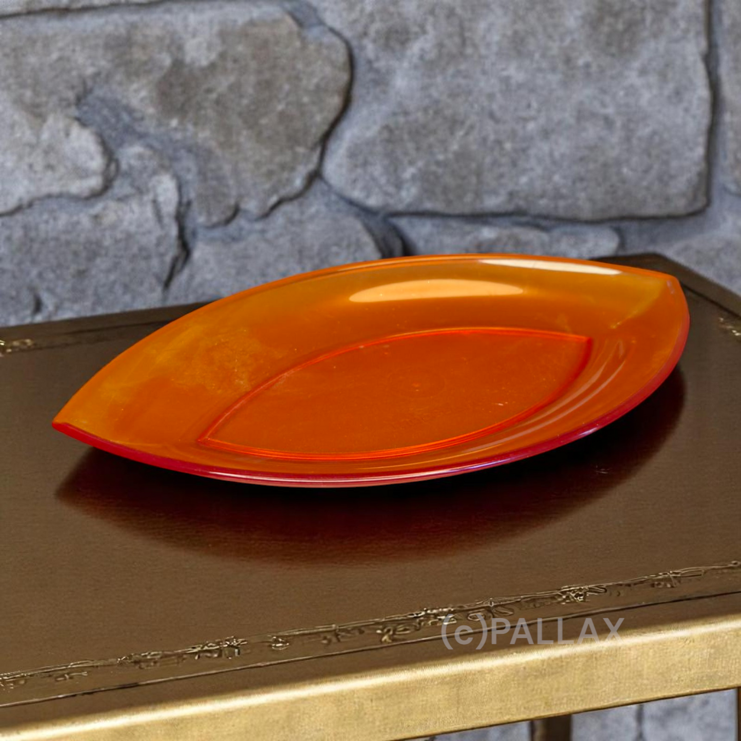 TUPPERWARE ELEGANZIA SINFONIE SCHALE 28 CM ORANGE SONDERMODELL OBSTSCHALE