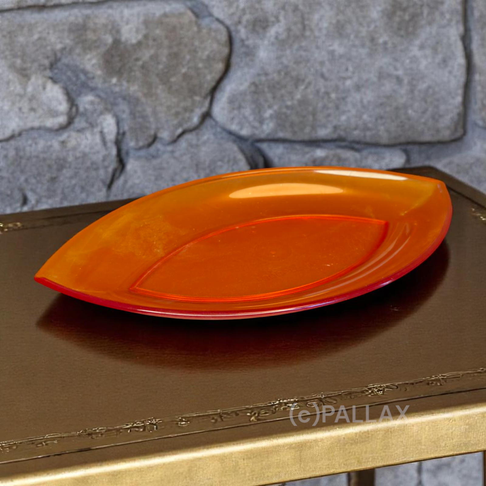 TUPPERWARE ELEGANZIA SINFONIE SCHALE 28 CM ORANGE SONDERMODELL OBSTSCHALE