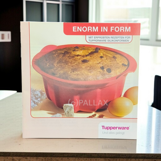 TUPPERWARE REZEPTHEFT ENORM IN FORM REZEPTE FÜR SILIKON-FORMEN