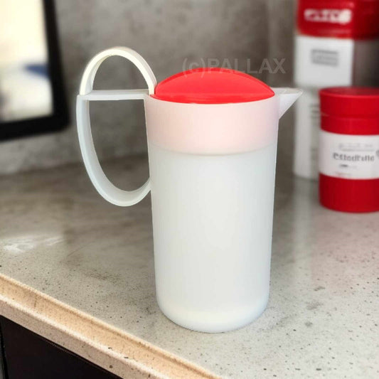 TUPPERWARE C104 CREMA MOMENTI 500 ML ROT WEISS MILCHAUFSCHÄUMER