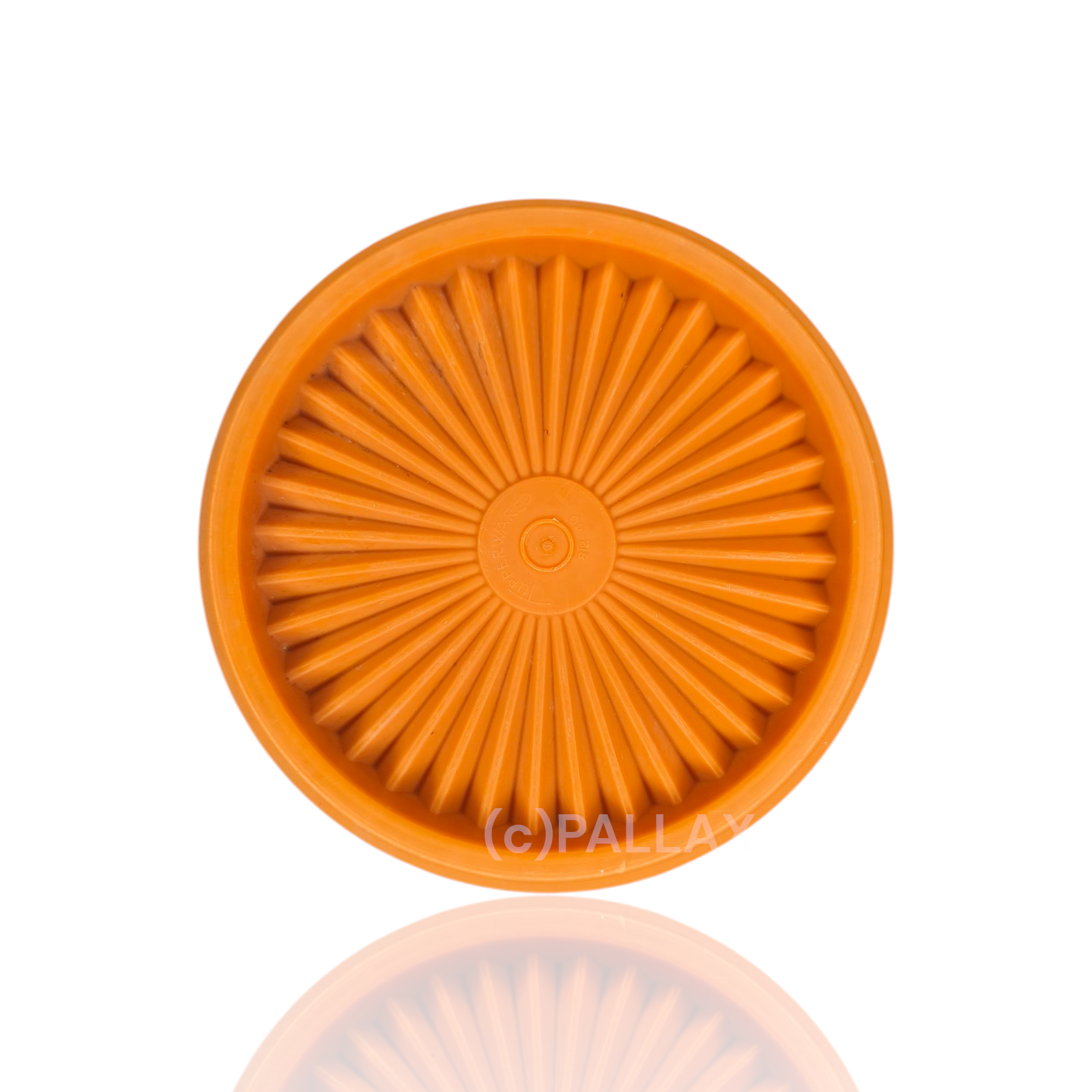 TUPPERWARE ERSATZTEIL SONNEN-DECKEL 13 CM ORANGE FÜR B19 SONNEN-TRIO