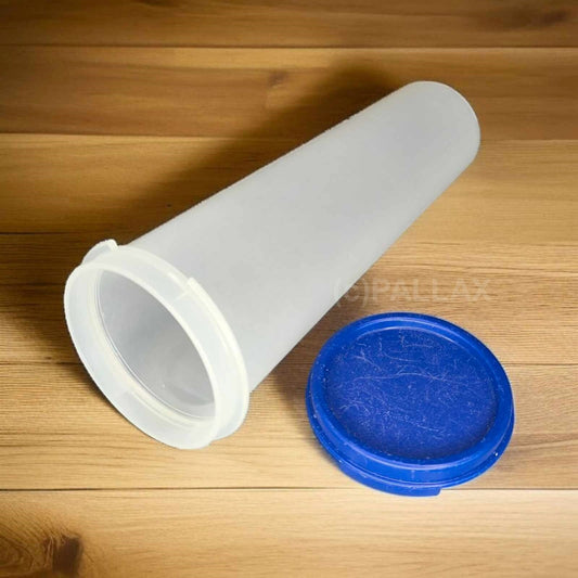 TUPPERWARE A79 CAMPANILE 1,1 L BLAU EIDGENOSSE RUND SPAGHETTI-DOSE