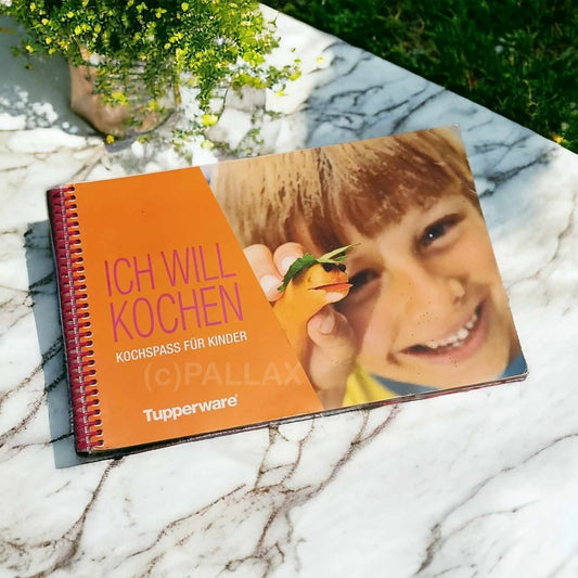 TUPPERWARE E39 KINDER-KOCHBUCH "ICH WILL KOCHEN" RINGBUCH