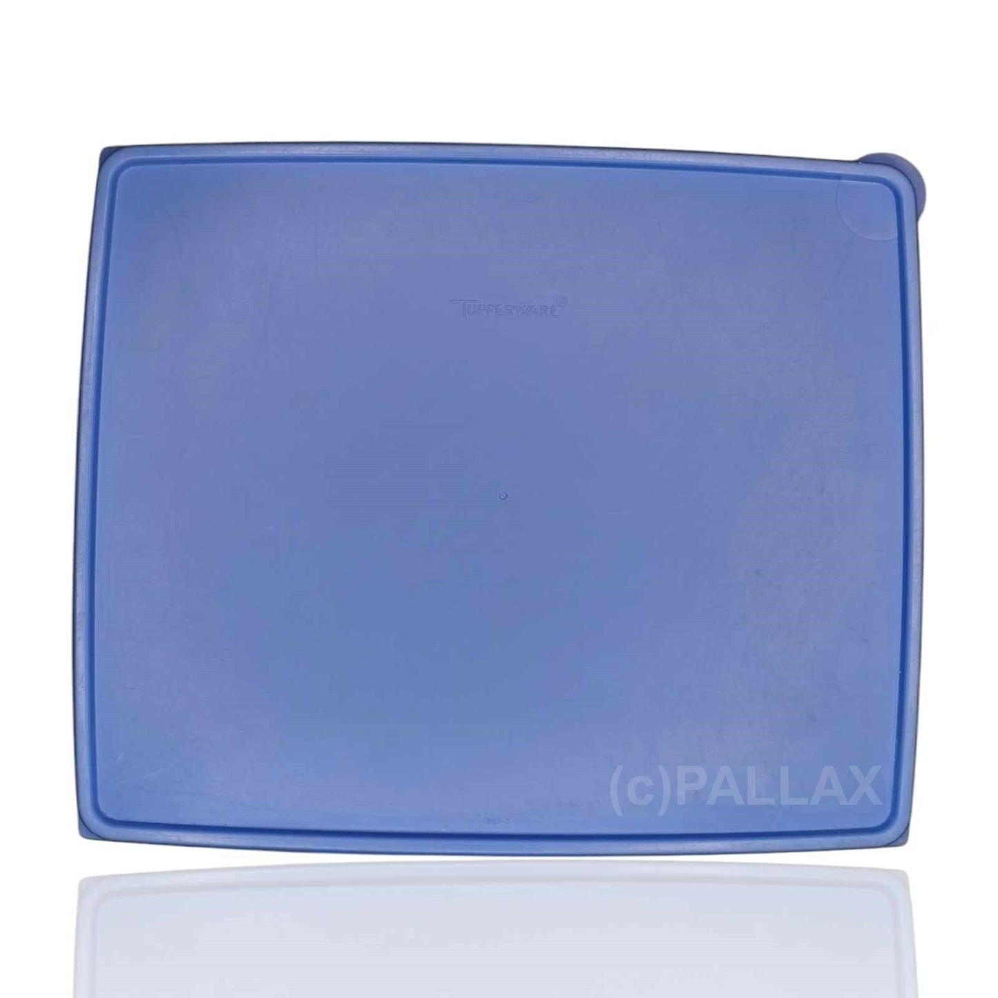 TUPPERWARE ERSATZTEIL GEFRIERBEHÄLTER-DECKEL 28,5 x 24 CM BLAU G08 G09 G12