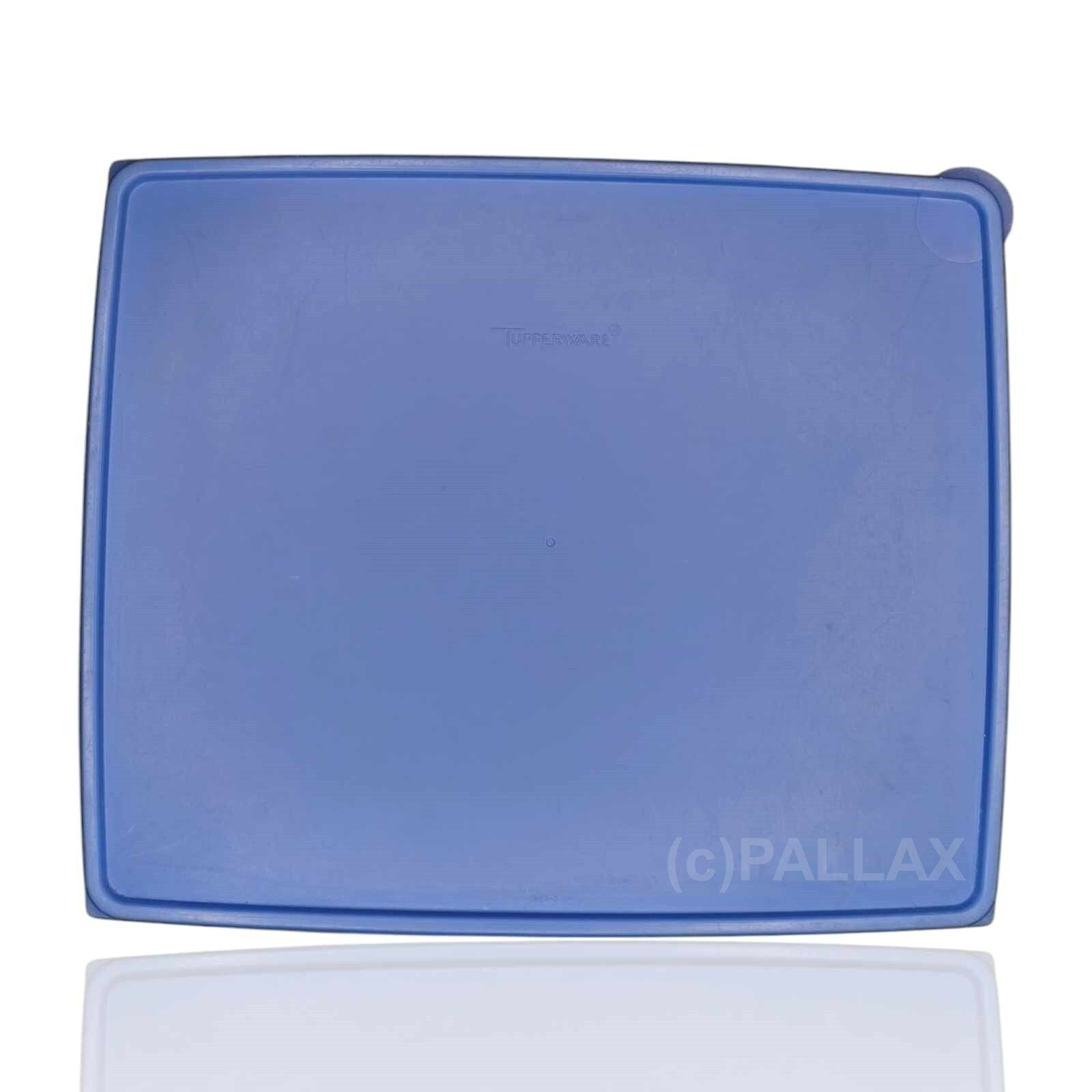 TUPPERWARE ERSATZTEIL GEFRIERBEHÄLTER-DECKEL 28,5 x 24 CM BLAU G08 G09 G12