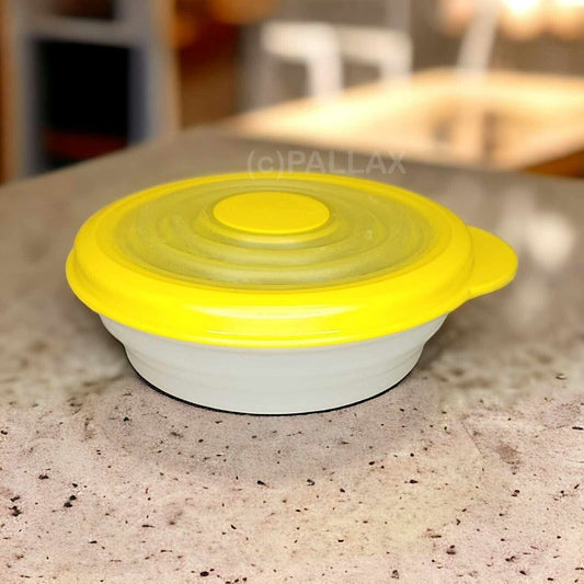 TUPPERWARE B34 BUNGEE 240 ML GELB WEISS VORRATSDOSE
