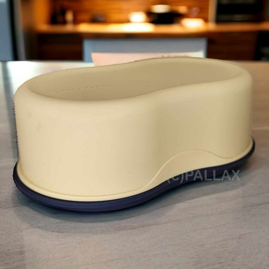 TUPPERWARE C53 PRELUDIO BUTTERDOSE WEISS INDIGO