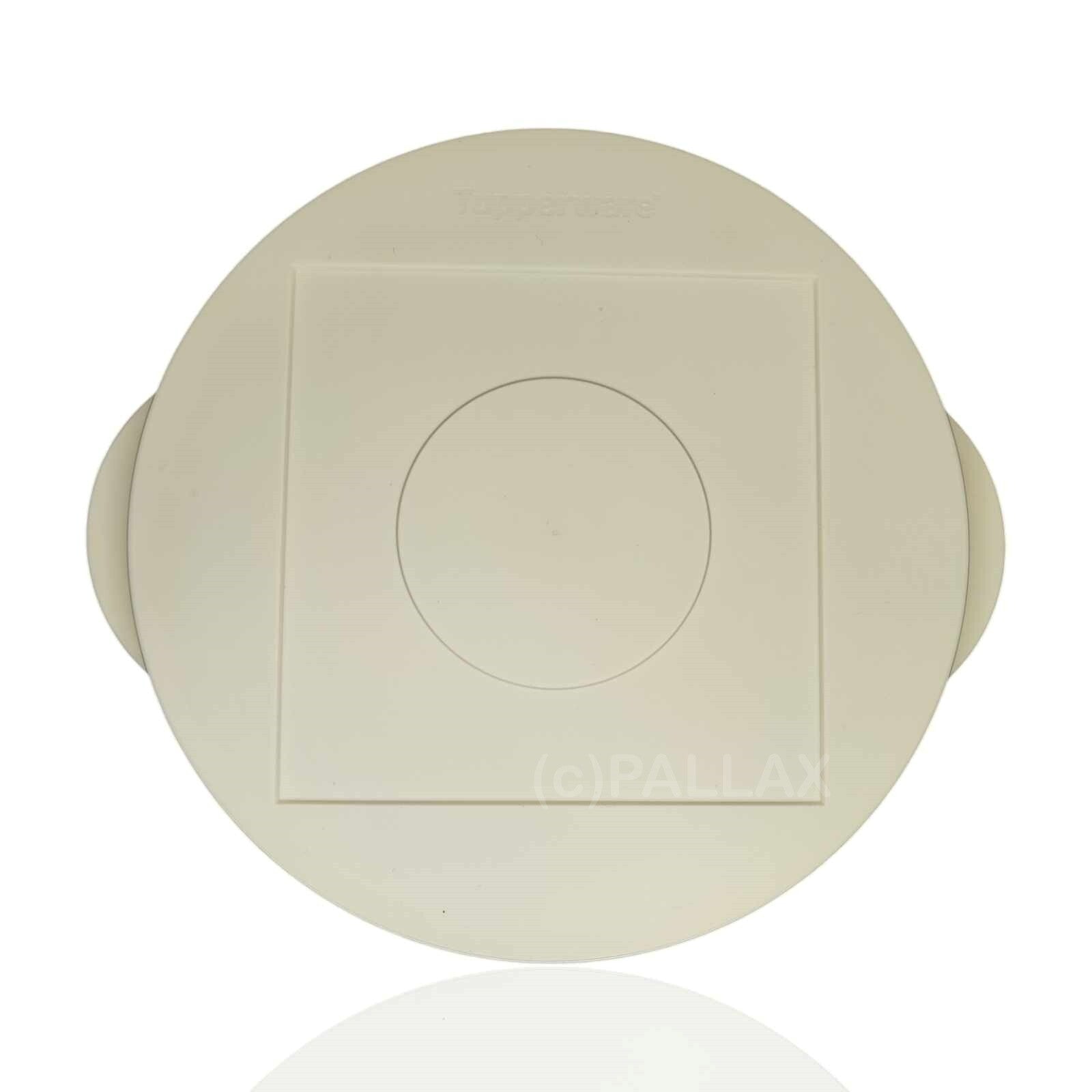 TUPPERWARE ERSATZTEIL MEDITERRANO-DECKEL WEISS 25,3 CM FÜR C142 C143