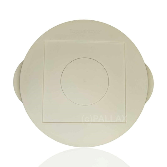 TUPPERWARE ERSATZTEIL MEDITERRANO-DECKEL WEISS 25,3 CM FÜR C142 C143