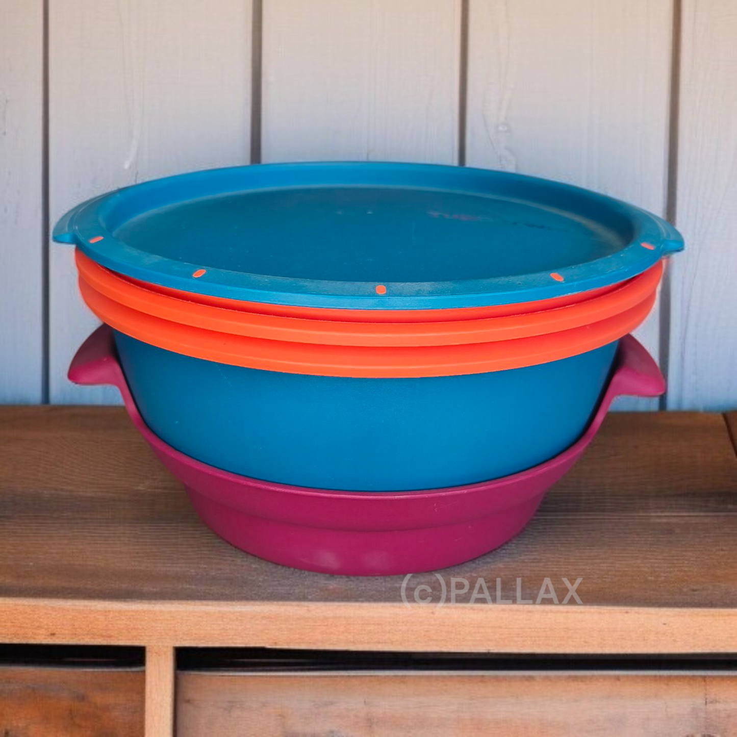 TUPPERWARE I101 MICRO-GOURMET DAMPFGARER MIKROWELLE  MEHRFARBIG