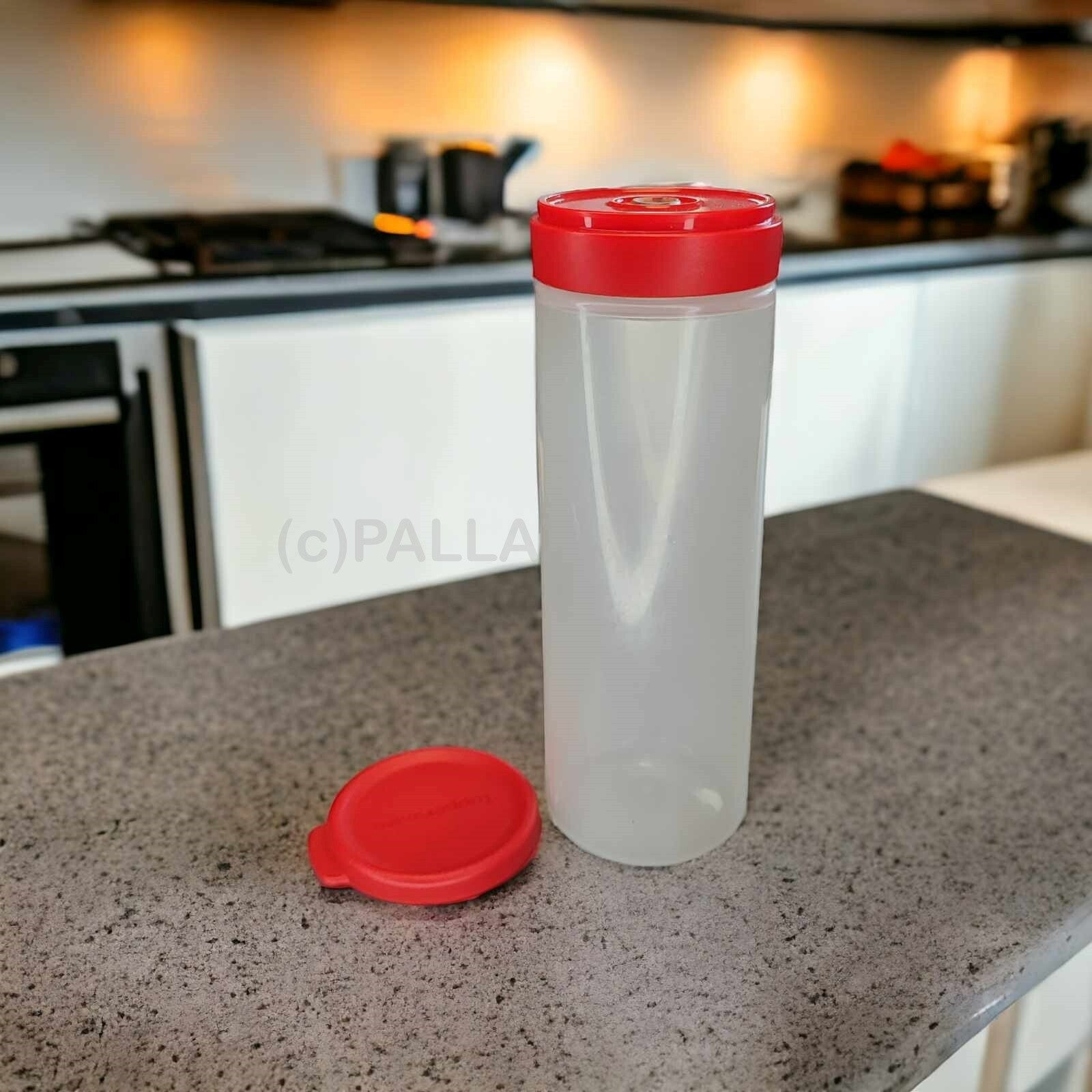 TUPPERWARE KETCHUP-SPENDER 360 ML ROT  SONDERMODELL