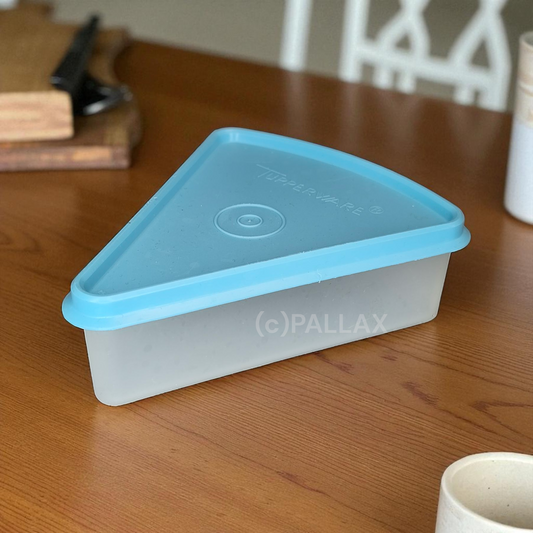 TUPPERWARE KÄSE-ECKE HELLBLAU VORRATSDOSE SONDERMODELL