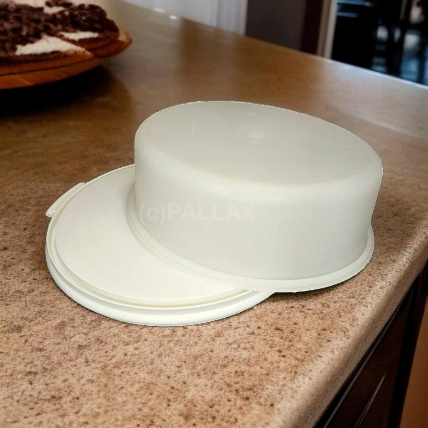 TUPPERWARE A05 KLEINER KONDITOR 30 CM WEISS TORTENBEHÄLTER