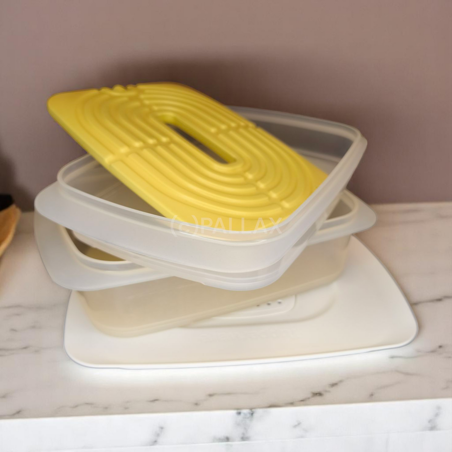 TUPPERWARE COOL`N`FRESH BEHÄLTER 1,5 L + 700 ML + KÜHLAKKU + KLIMADECKEL