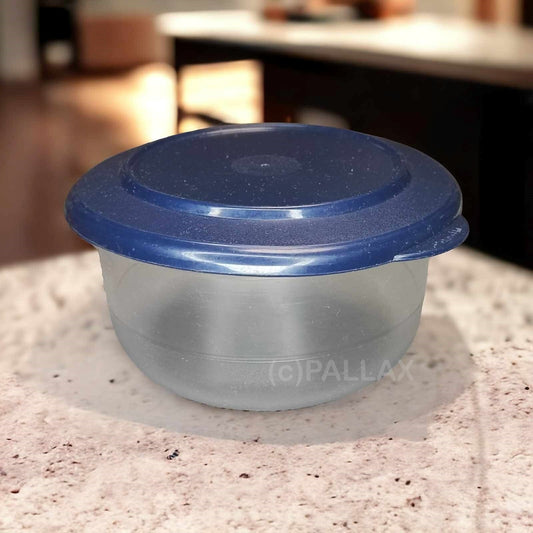 TUPPERWARE C35 GROSSE TAFELFEINE 450 ML INDIGO SCHÜSSEL TAFELPERLE