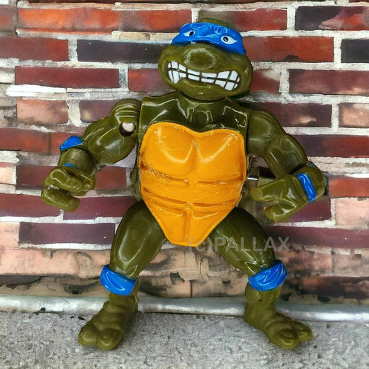 TEENAGE MUTANT NINJA TURTLES - SWORD SLICIN` LEONARDO / PLAYMATES 1990