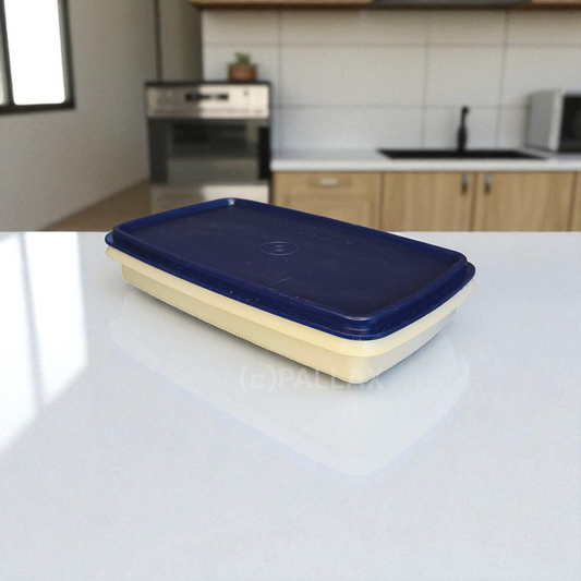 TUPPERWARE A16 VESPERLE 750 ML INDIGO WEISS BROTDOSE VESPERBOX