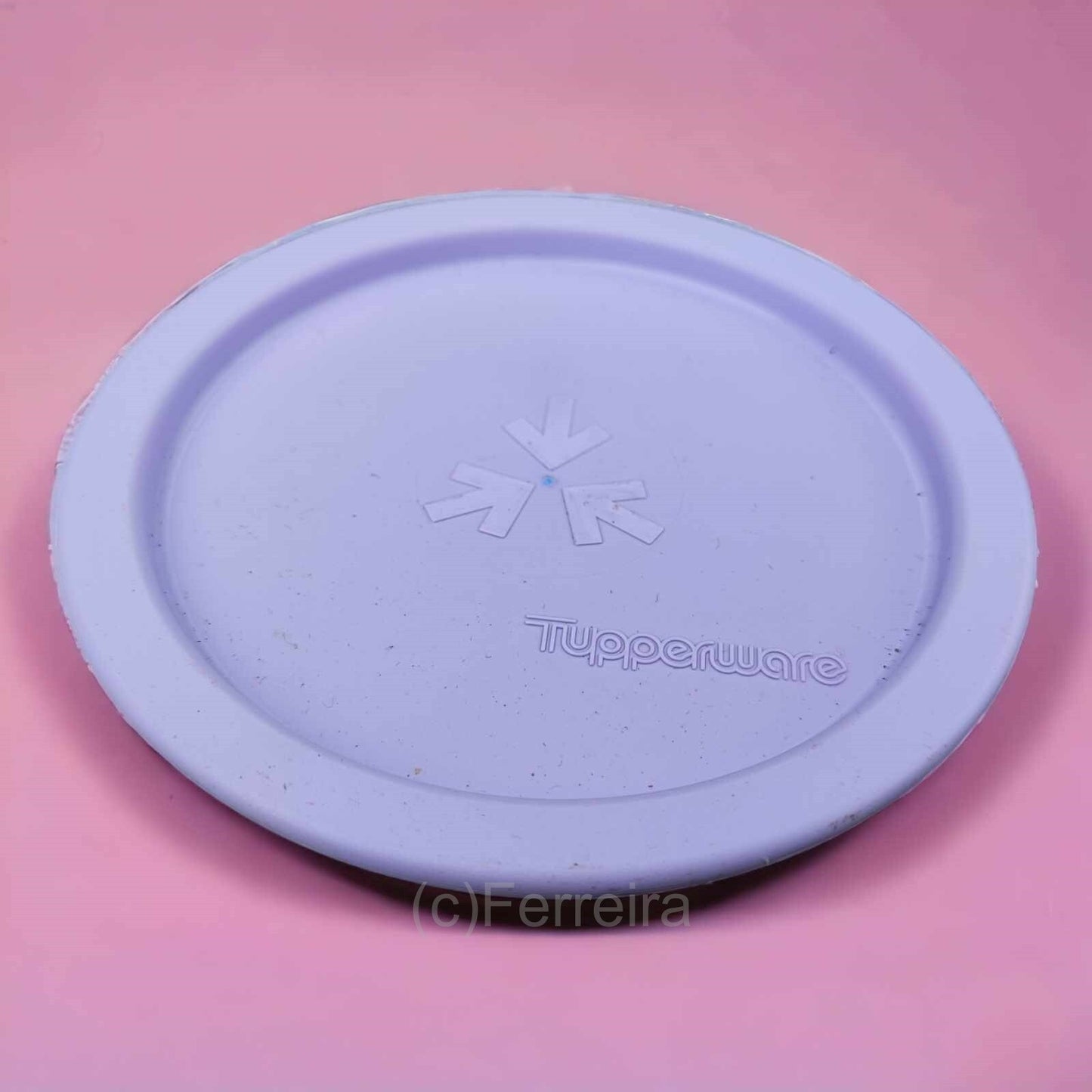 TUPPERWARE ERSATZTEIL BINGO-DECKEL LILA FLIEDER 12,9 CM FRISCHE-EXPRESS