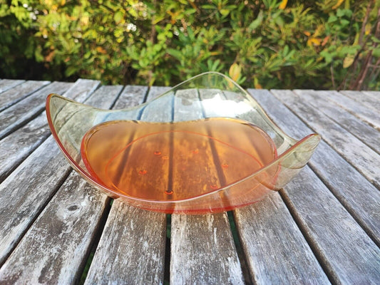 TUPPERWARE C117 ELEGANZIA SERVIERSCHALE GELB SONDERFARBE
