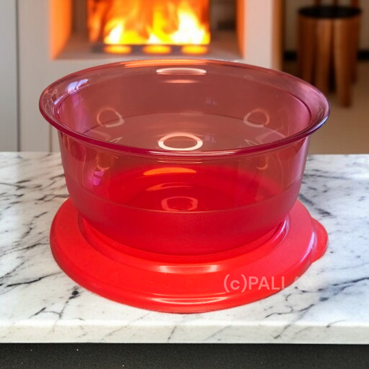 TUPPERWARE C22 TAFELPERLE 1,1 L ROT SONDERFARBE SCHÜSSEL