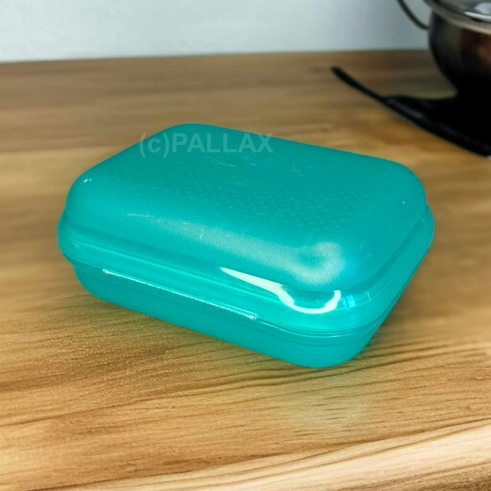 TUPPERWARE A26 TWIN MIT KLICK-VERSCHLUSS DUNKELGRÜN BROTDOSE VESPERBOX