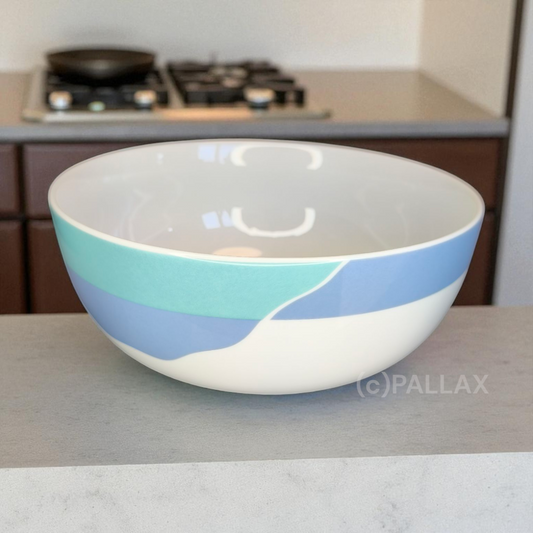 TUPPERWARE JUNGE WELLE PORZELLAN SCHALE 2,5 L SONDERMODELL