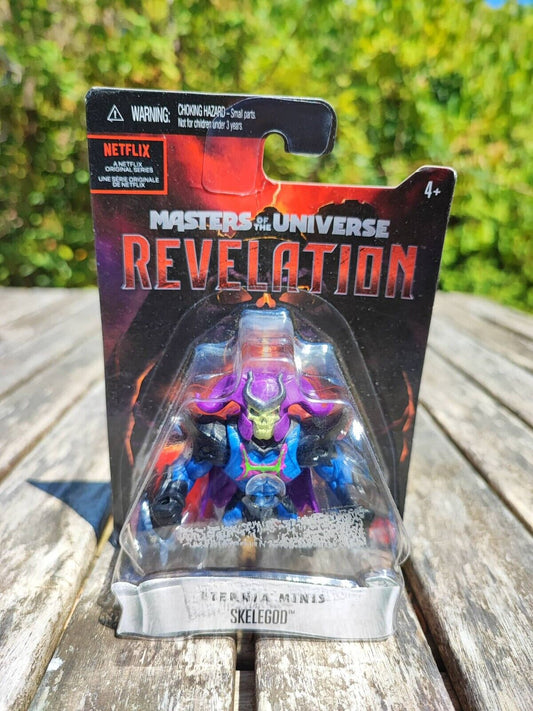 AUSPACKER - MASTERS OF THE UNIVERSE REVELATION ETERNIA MINIS SKELEGOD