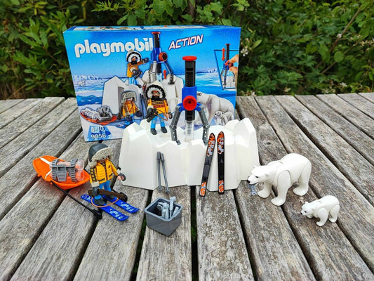 PLAYMOBIL 9056 POLAR RANGER MIT EISBÄREN