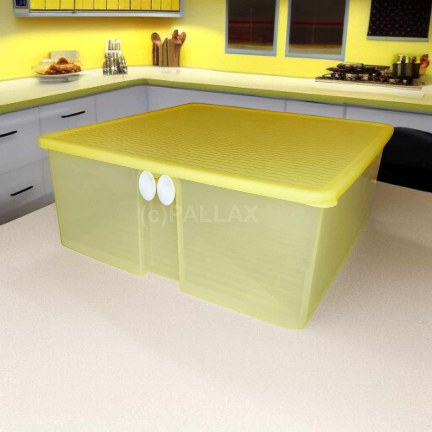 TUPPERWARE PRIMA KLIMA 8,0 L XXL GELB OBST GEMÜSE KÜHLSCHRANK SONDERMODELL