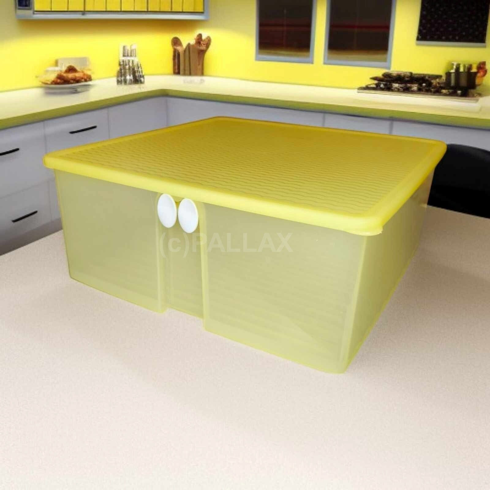 TUPPERWARE PRIMA KLIMA 8,0 L XXL GELB OBST GEMÜSE KÜHLSCHRANK SONDERMODELL