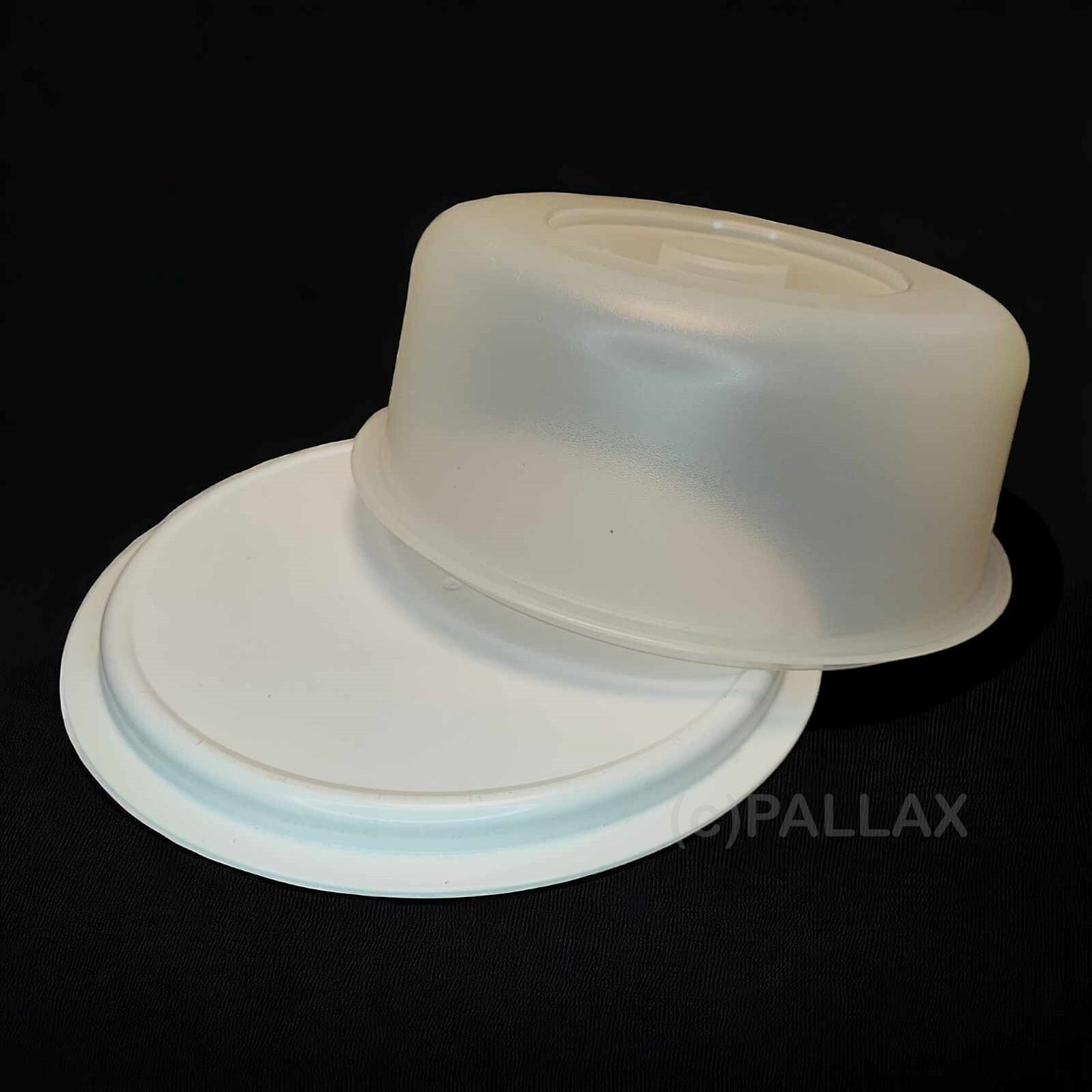TUPPERWARE VINTAGE TORTENBEHÄLTER WEISS SONDERMODELL