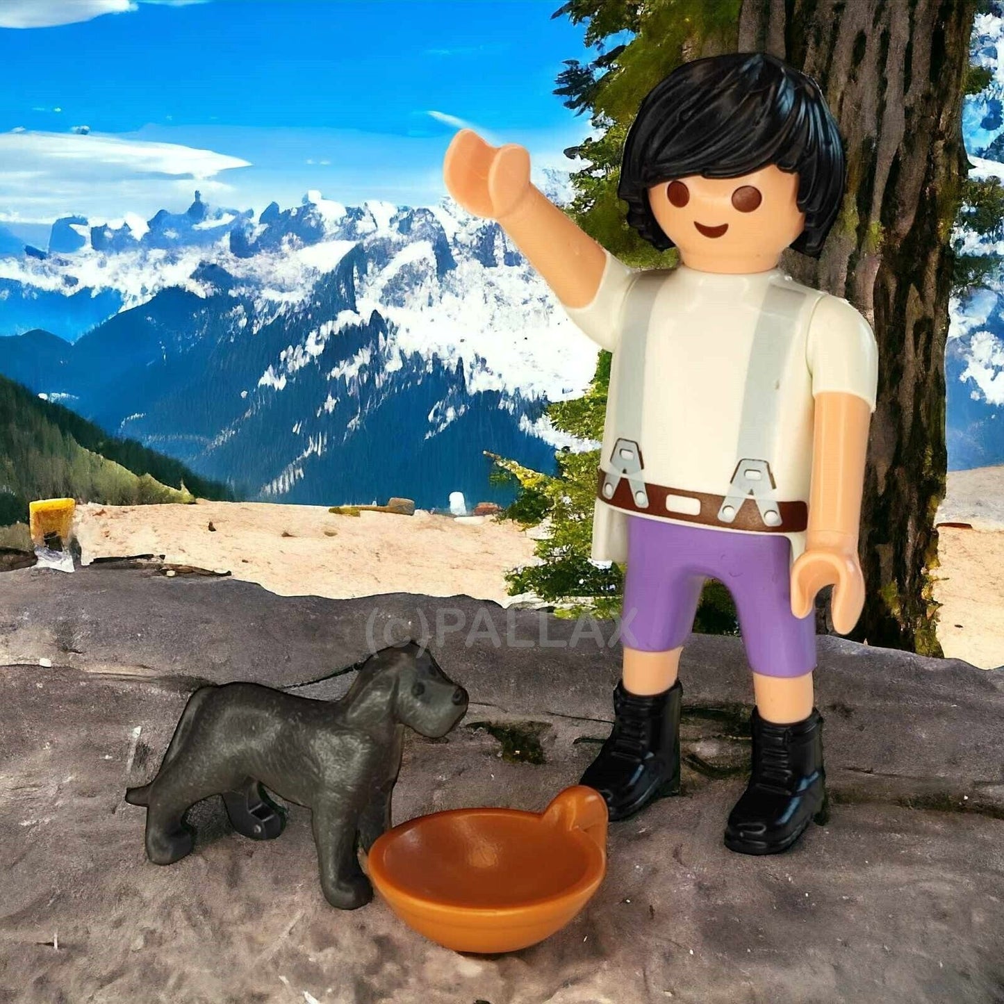PLAYMOBIL 70162 MILKA MANN MIT HUND WERBEARTIKEL / 2019