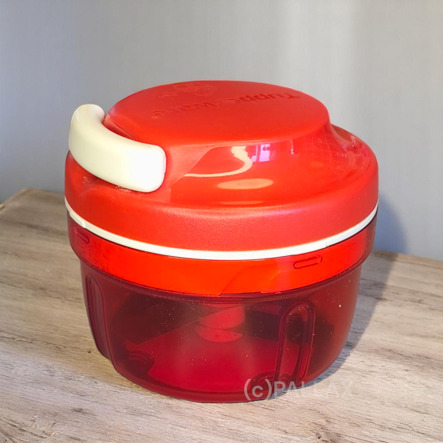 TUPPERWARE D158 TURBO-CHEF ZERKLEINERER ZWIEBELSCHNEIDER SUPER-SONIC TURBO ROT