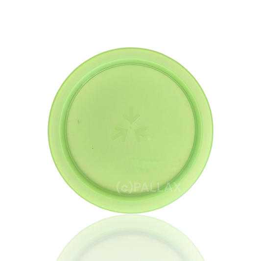 TUPPERWARE ERSATZTEIL BINGO-DECKEL 13 CM HELLGRÜN TRANSPARENT