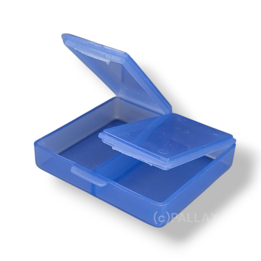 TUPPERWARE Y34 POSTILLION BLAU BRIEFMARKEN-BOX