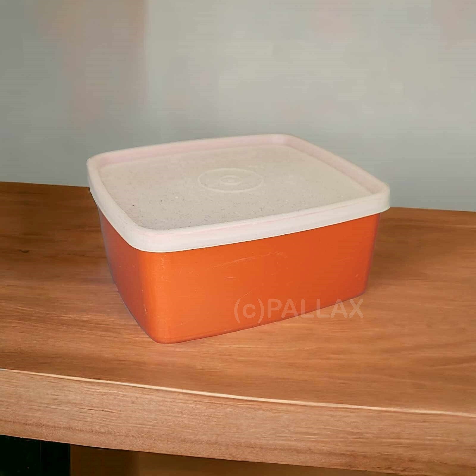 TUPPERWARE G01 GEFRIERBEHÄLTER 400 ML VINTAGE ORANGE