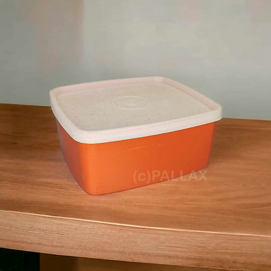 TUPPERWARE G01 GEFRIERBEHÄLTER 400 ML VINTAGE ORANGE