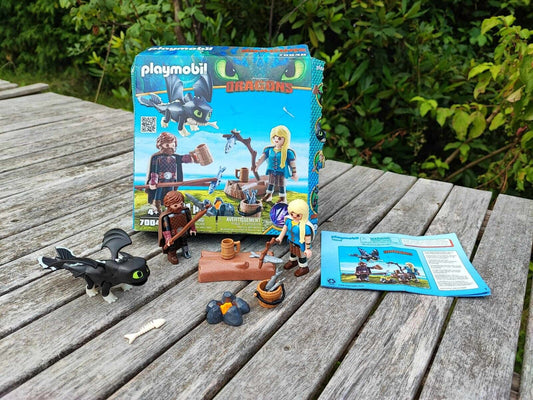 PLAYMOBIL 70040 DRAGONS - HICKS UND ASTRID MIT BABYDRACHE