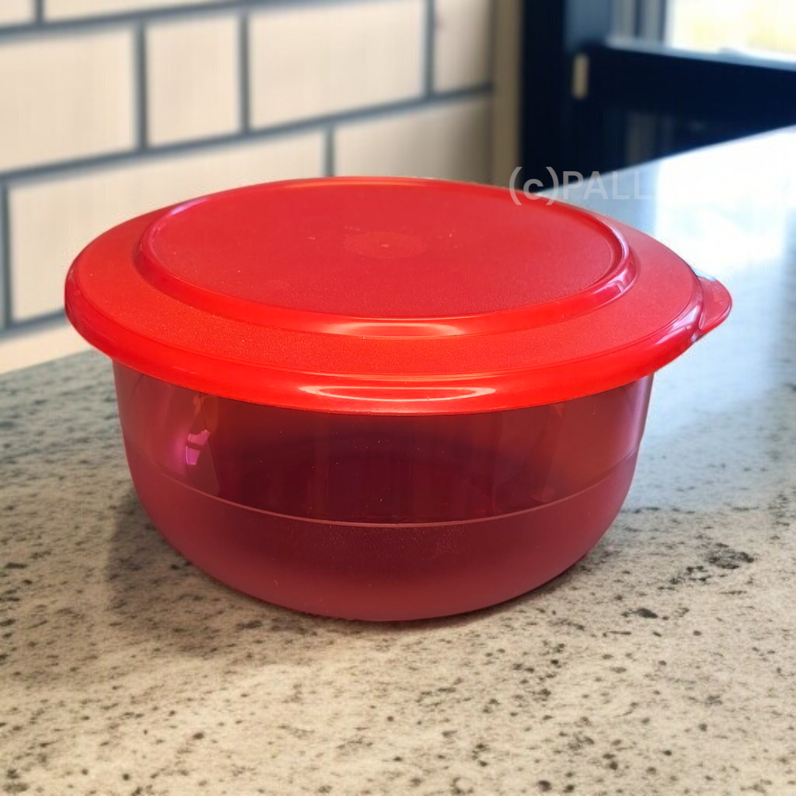 TUPPERWARE C22 TAFELPERLE 1,1 L ROT SONDERFARBE SCHÜSSEL