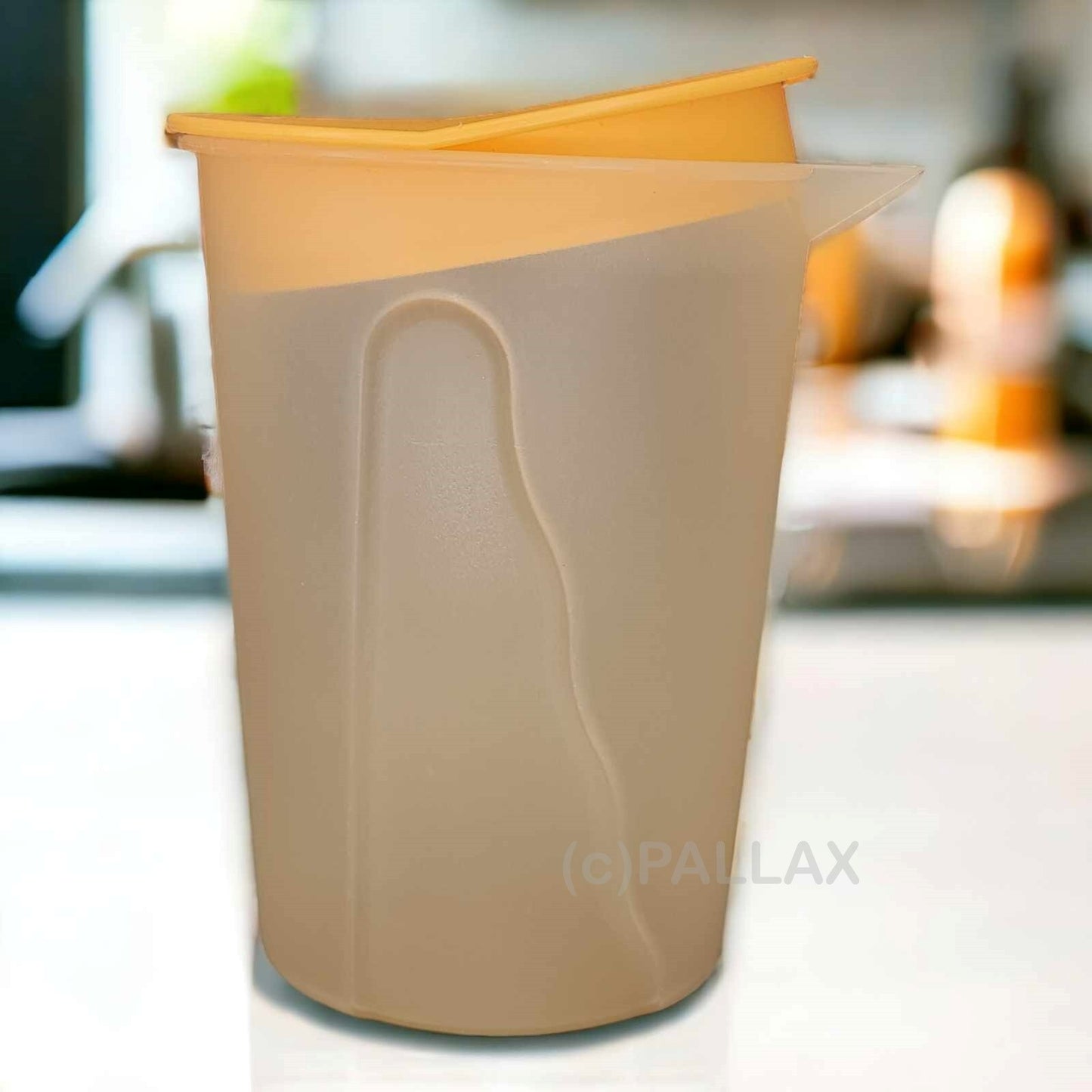 TUPPERWARE J14 JUNGE WELLE KANNE 1,0 L ORANGE SAFTKANNE