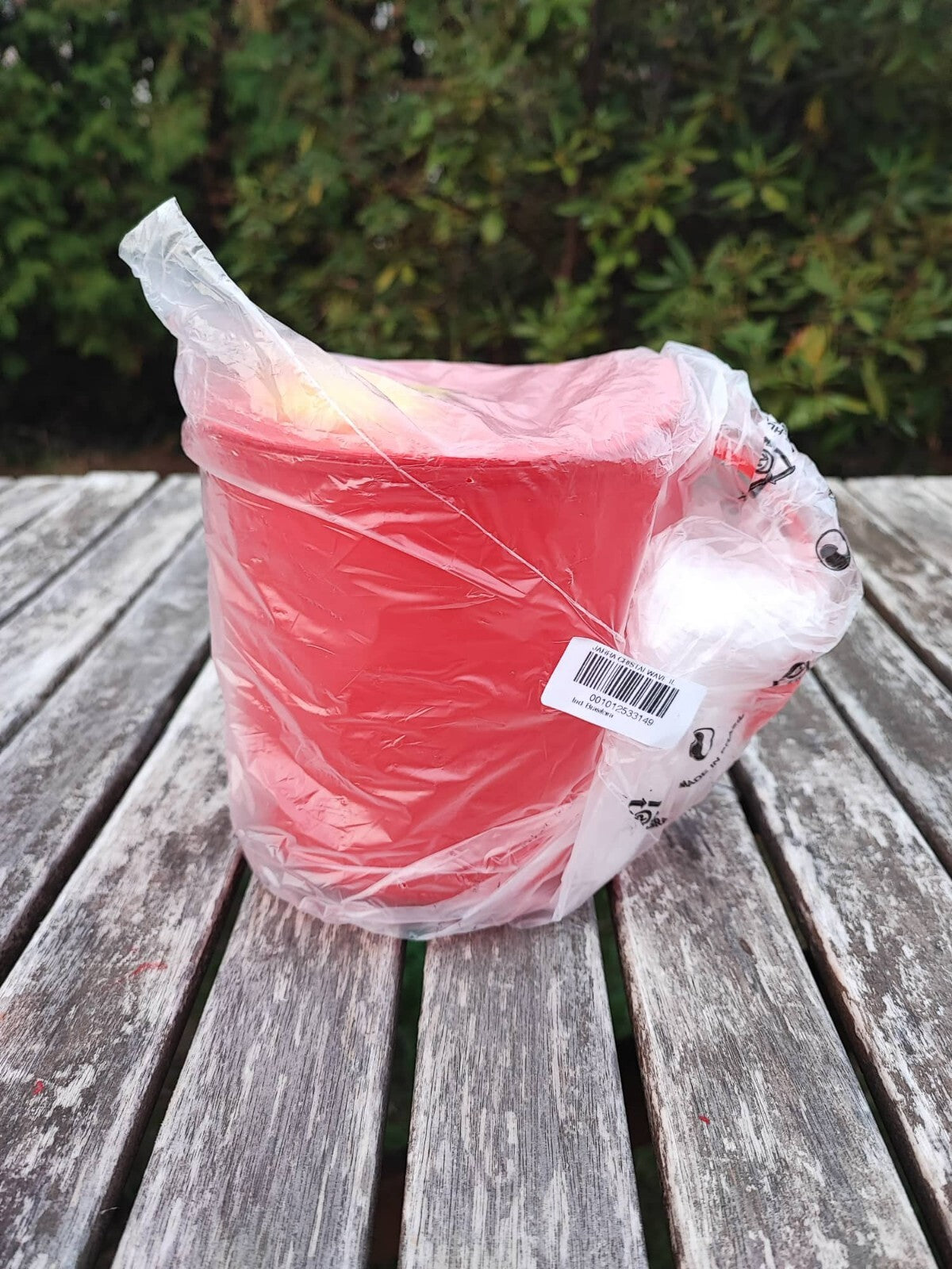 TUPPERWARE WARM-UP KANNE 1,0 L MIT MESS-TABELLE SKALA MIKROWELLENKANNE