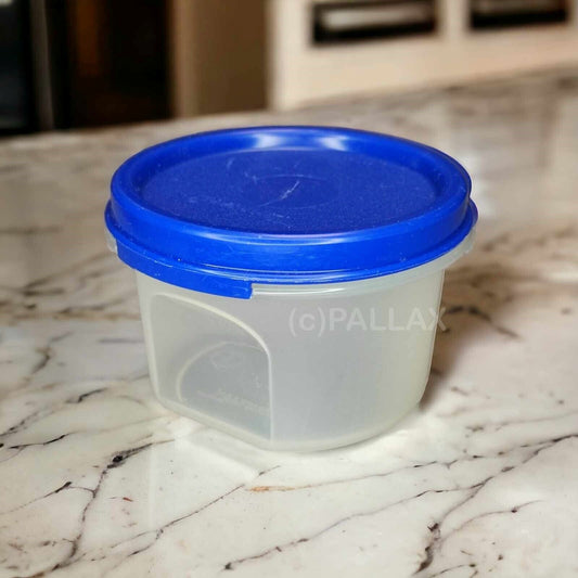 TUPPERWARE A76 EIDGENOSSE RUND 200 ML BLAU VORRATSDOSE