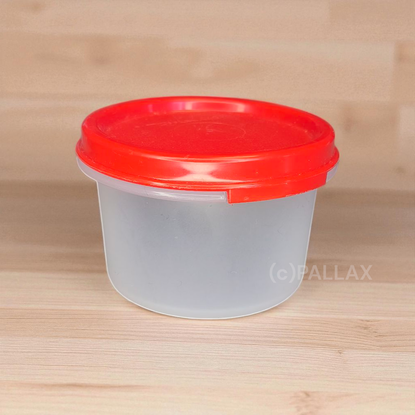 TUPPERWARE A76 EIDGENOSSE RUND 200 ML ROT VORRATSDOSE