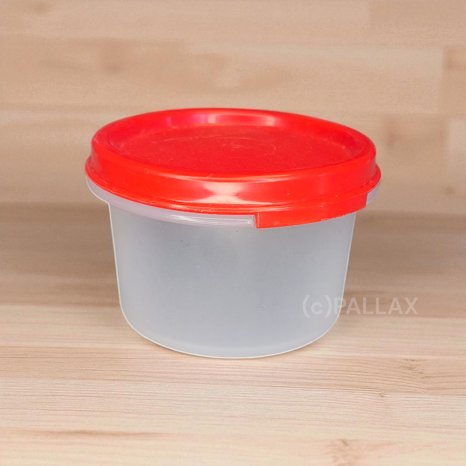 TUPPERWARE A76 EIDGENOSSE RUND 200 ML ROT VORRATSDOSE