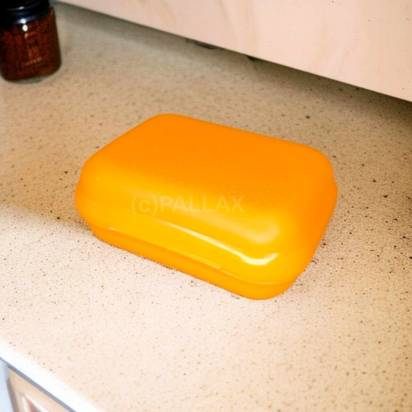 TUPPERWARE A26 TWIN MIT KLICK-VERSCHLUSS ORANGE BROTDOSE PAUSENBOX