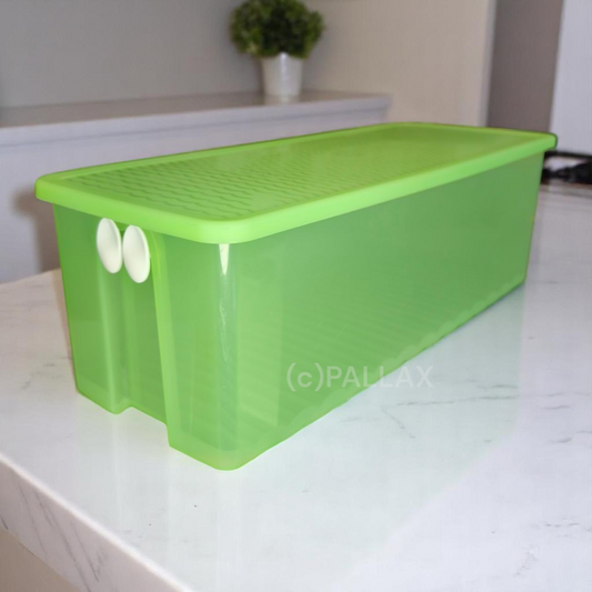 TUPPERWARE A112 PRIMA KLIMA BEHÄLTER 4,6 L GRÜN OBST GEMÜSE KÜHLSCHRANK
