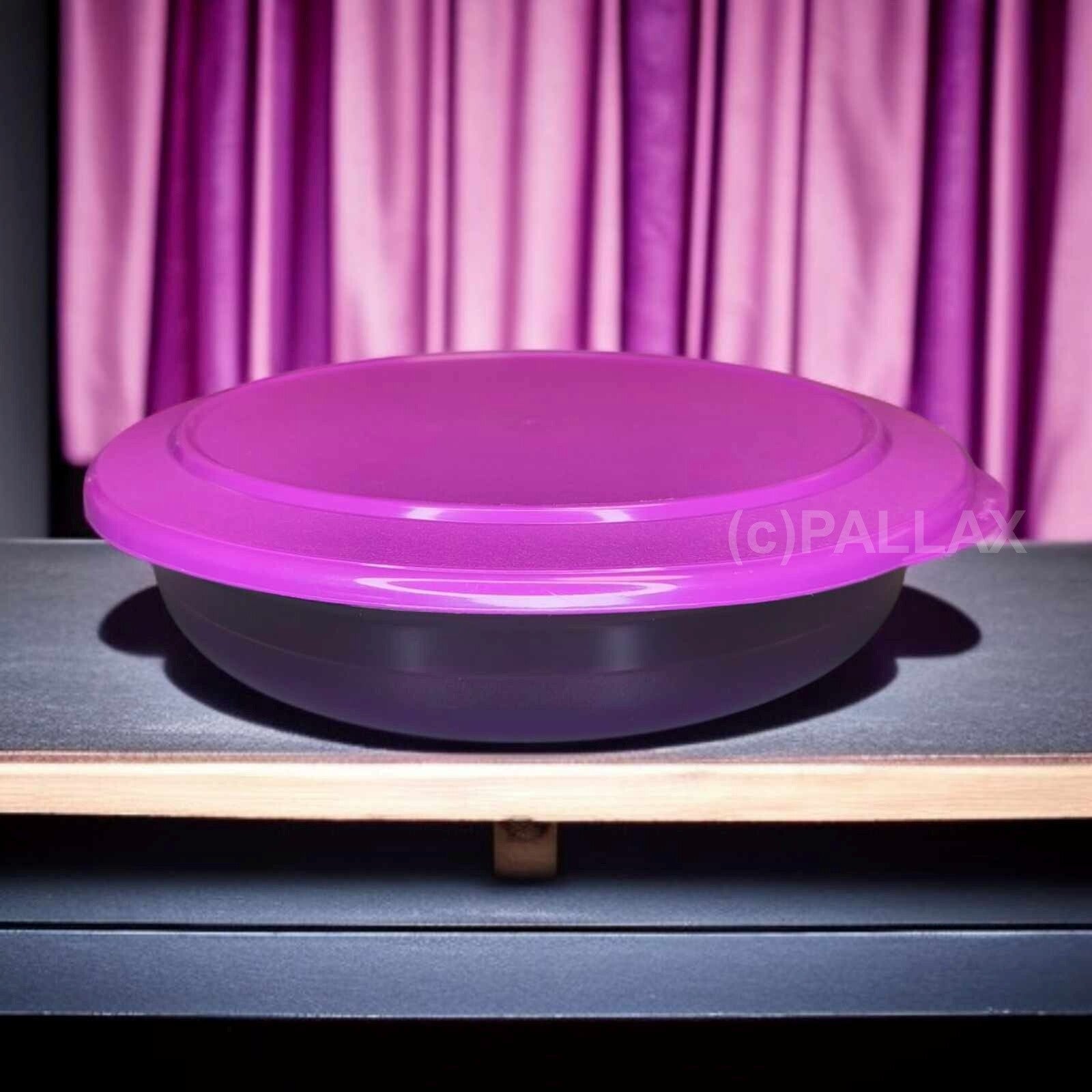 TUPPERWARE C05 TAFELPERLE FLACH 1,3 L LILA SERVIERSCHALE SONDERFARBE